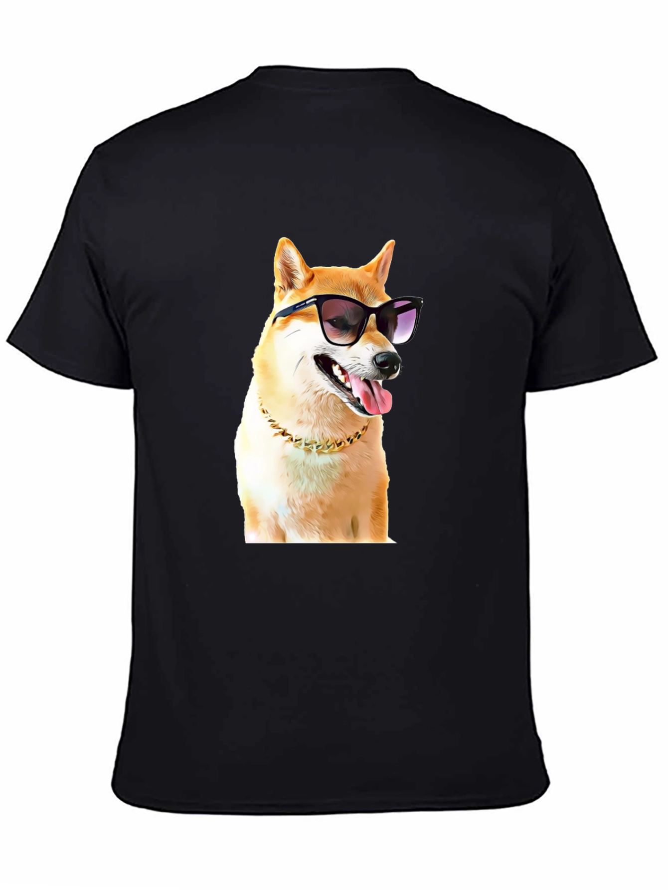 Cool Doge T-Shirt: Stylish Shiba Inu in Shades