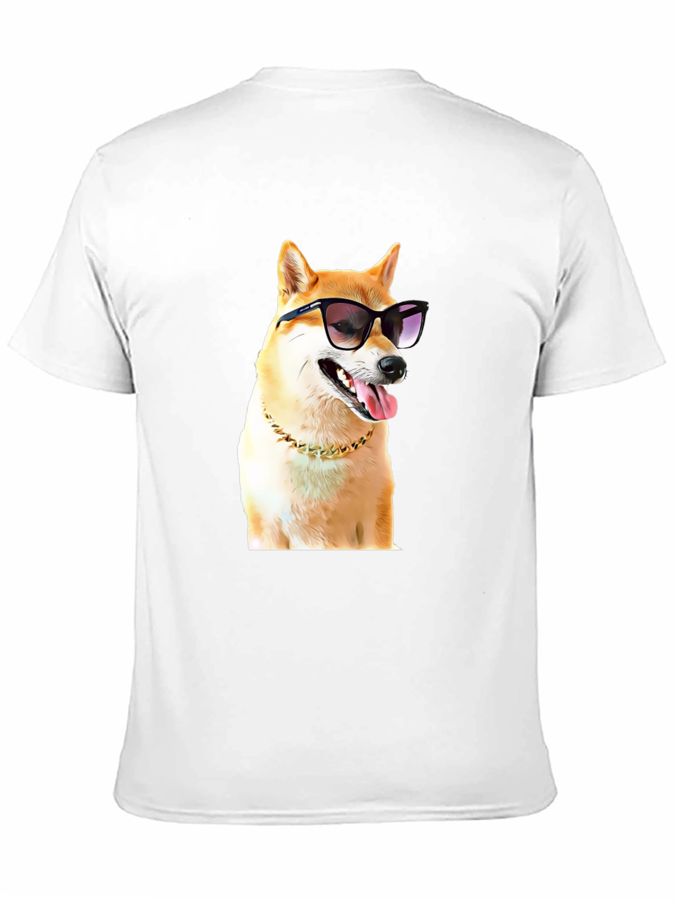 Cool Doge T-Shirt: Stylish Shiba Inu in Shades
