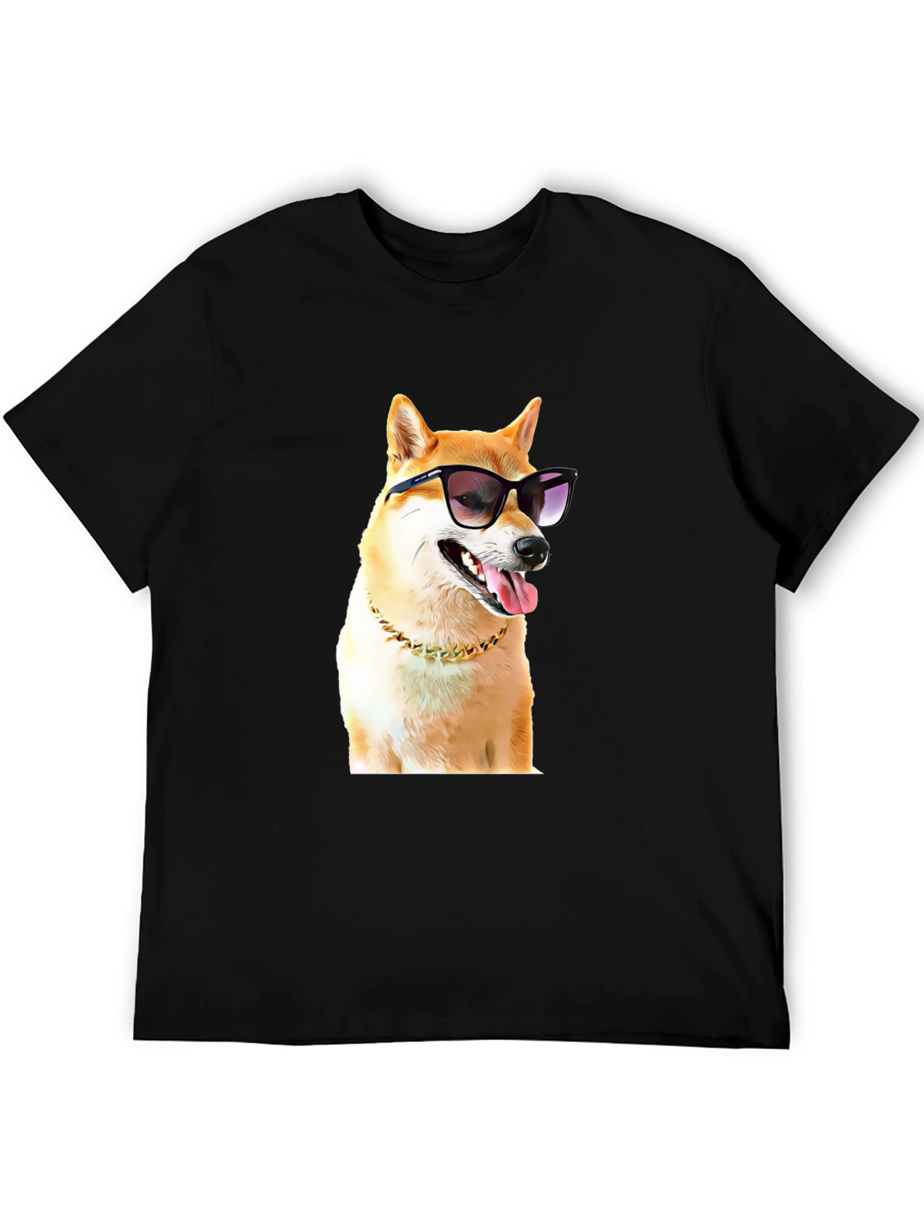 Cool Doge T-Shirt: Stylish Shiba Inu in Shades