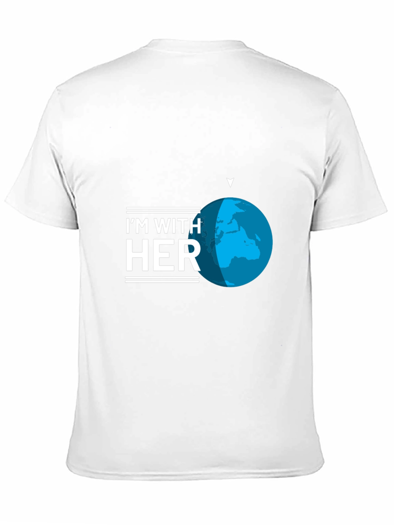 Im With Her Earth Graphic T-Shirt