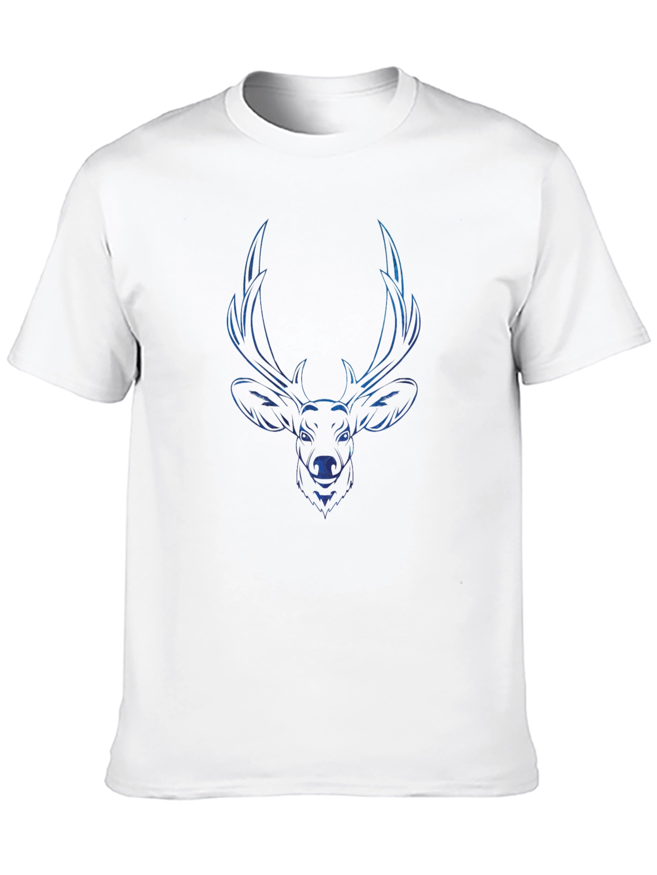 Deer Graphic T-Shirt - Stylish Animal Design
