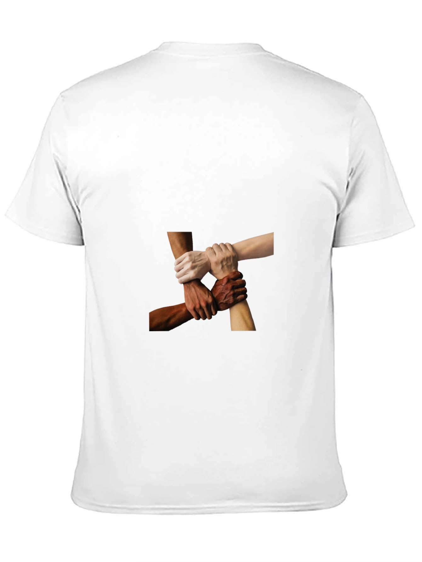 Unity Hands Graphic T-Shirt - Black