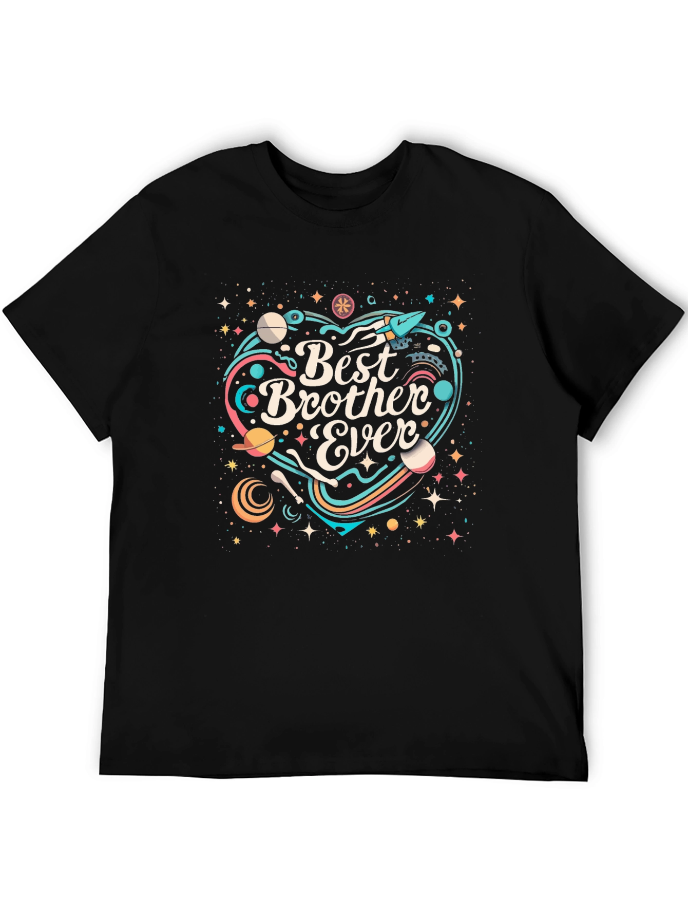 Best Brother Ever Space Graphic Tee