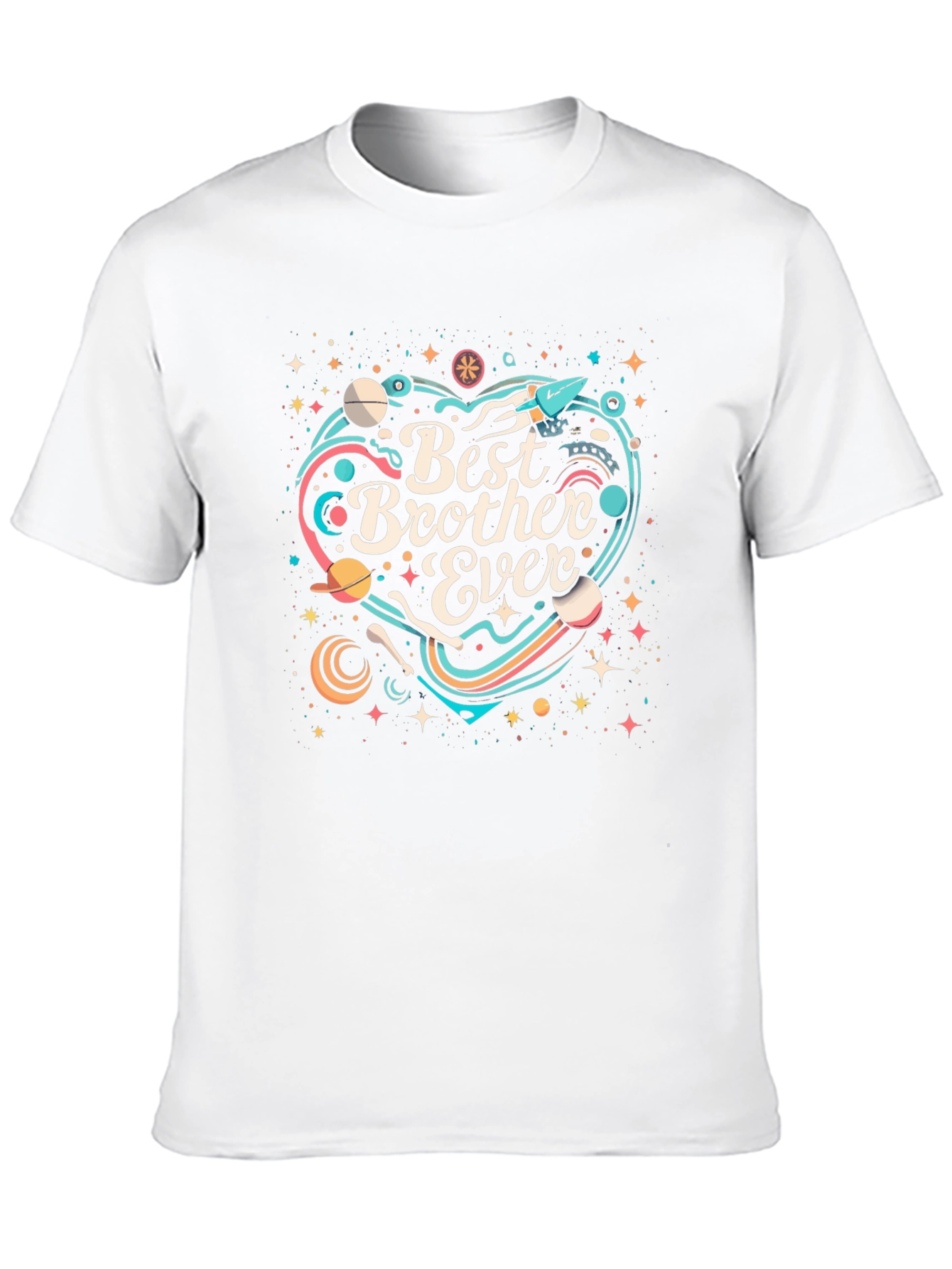 Best Brother Ever Space Graphic Tee