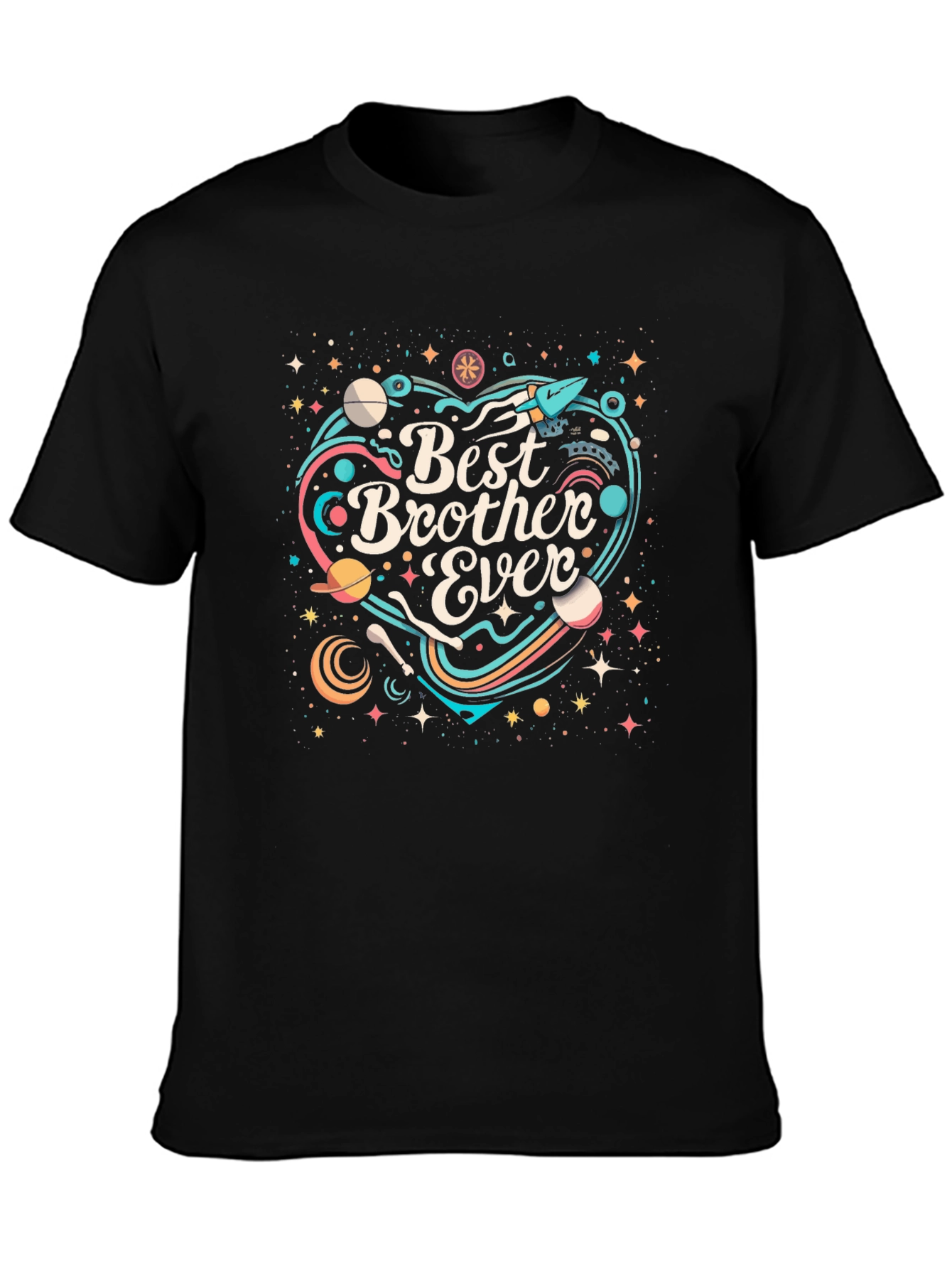 Best Brother Ever Space Graphic Tee