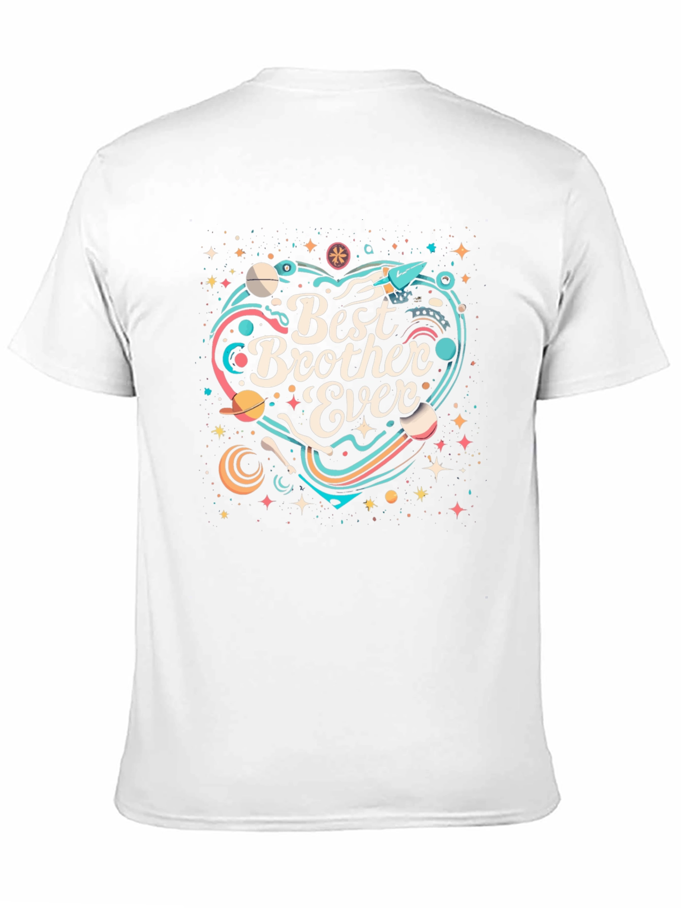 Best Brother Ever Space Graphic Tee