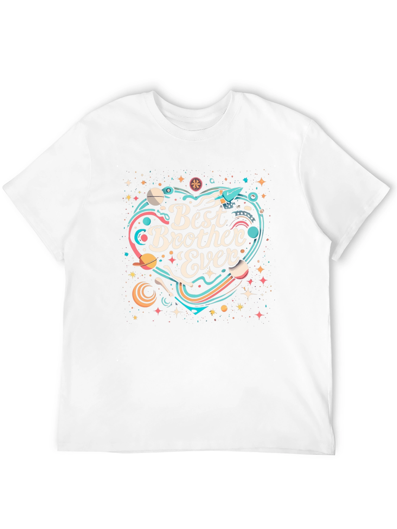 Best Brother Ever Space Graphic Tee
