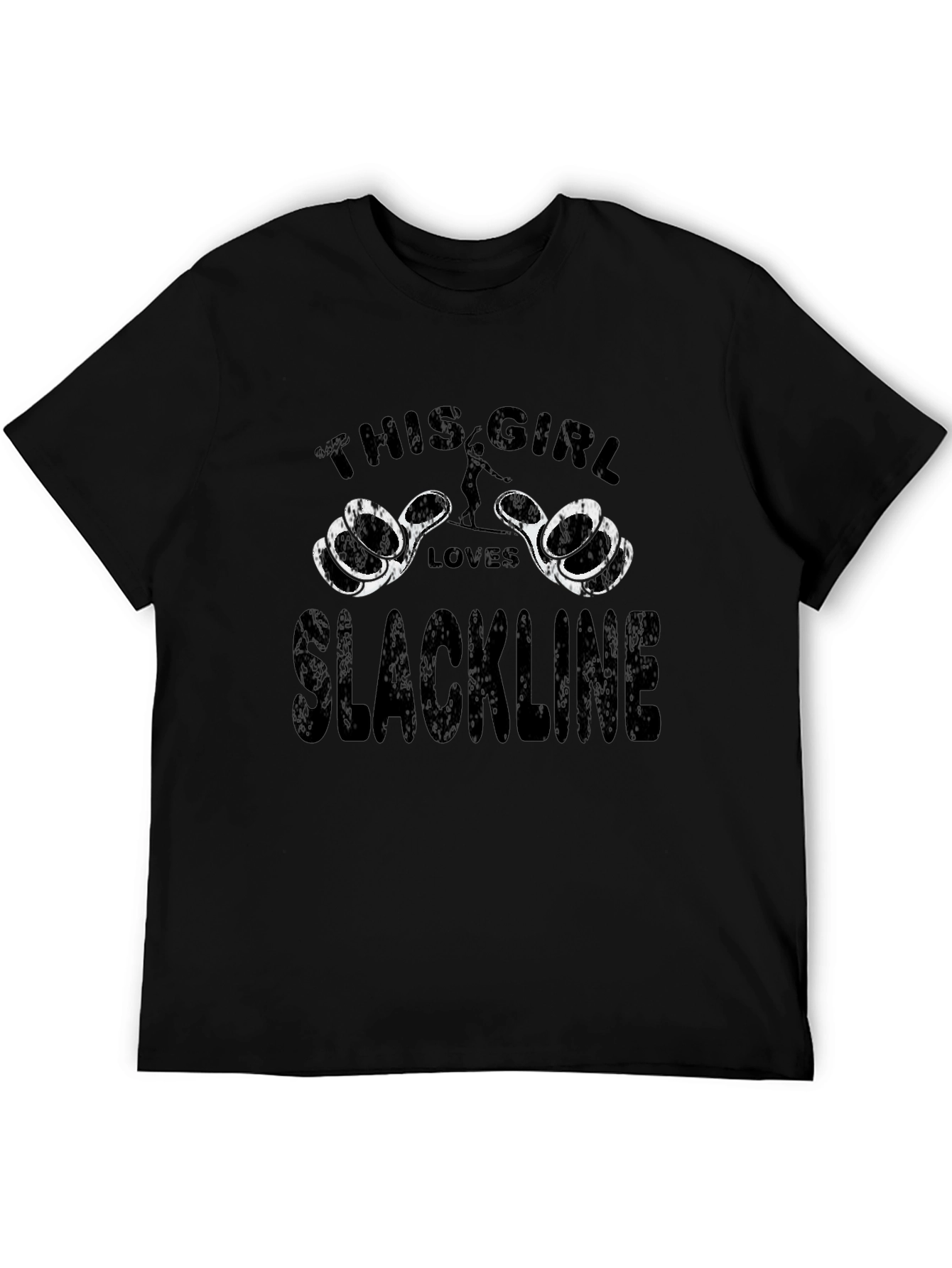 This Girl Loves Slackline - Unisex T-Shirt