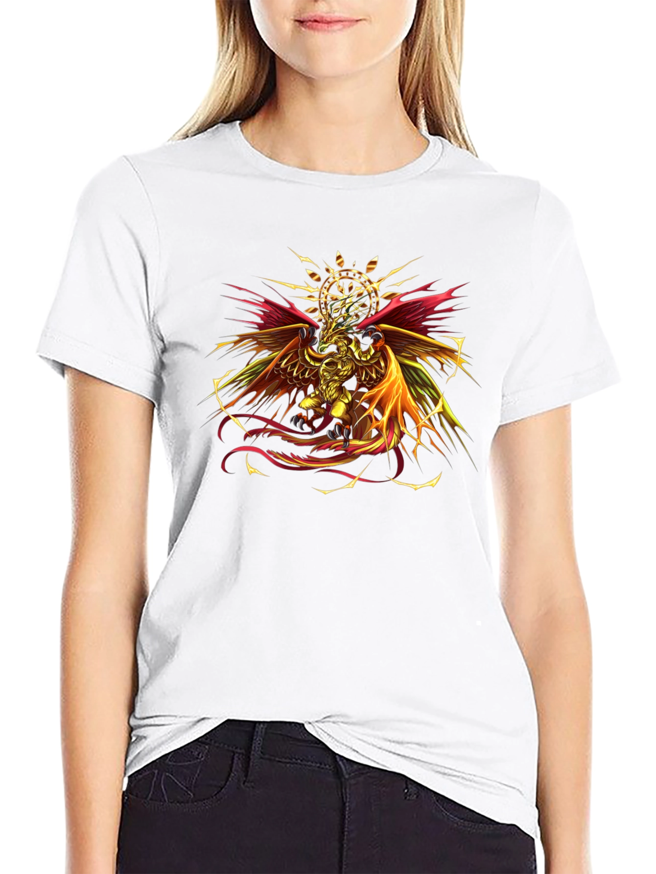Fiery Dragon Graphic Tee
