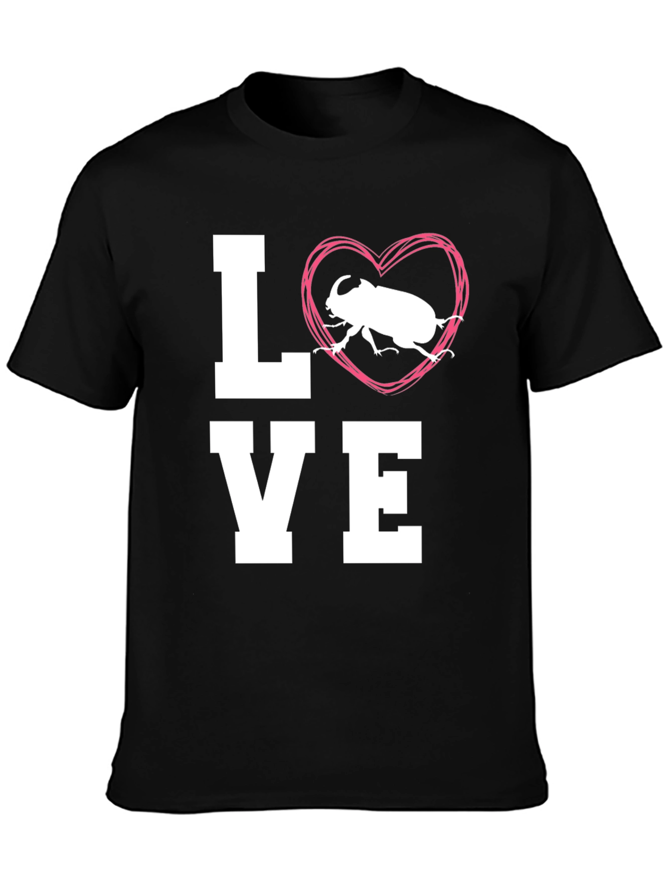 Love Beetle T-Shirt - Unique Graphic Tee