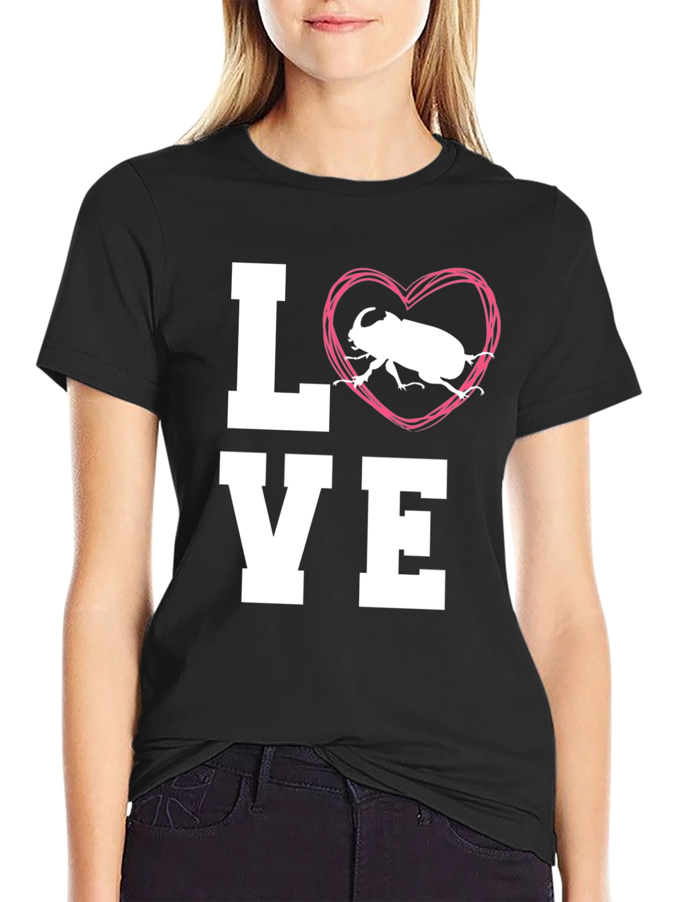 Love Beetle T-Shirt - Unique Graphic Tee