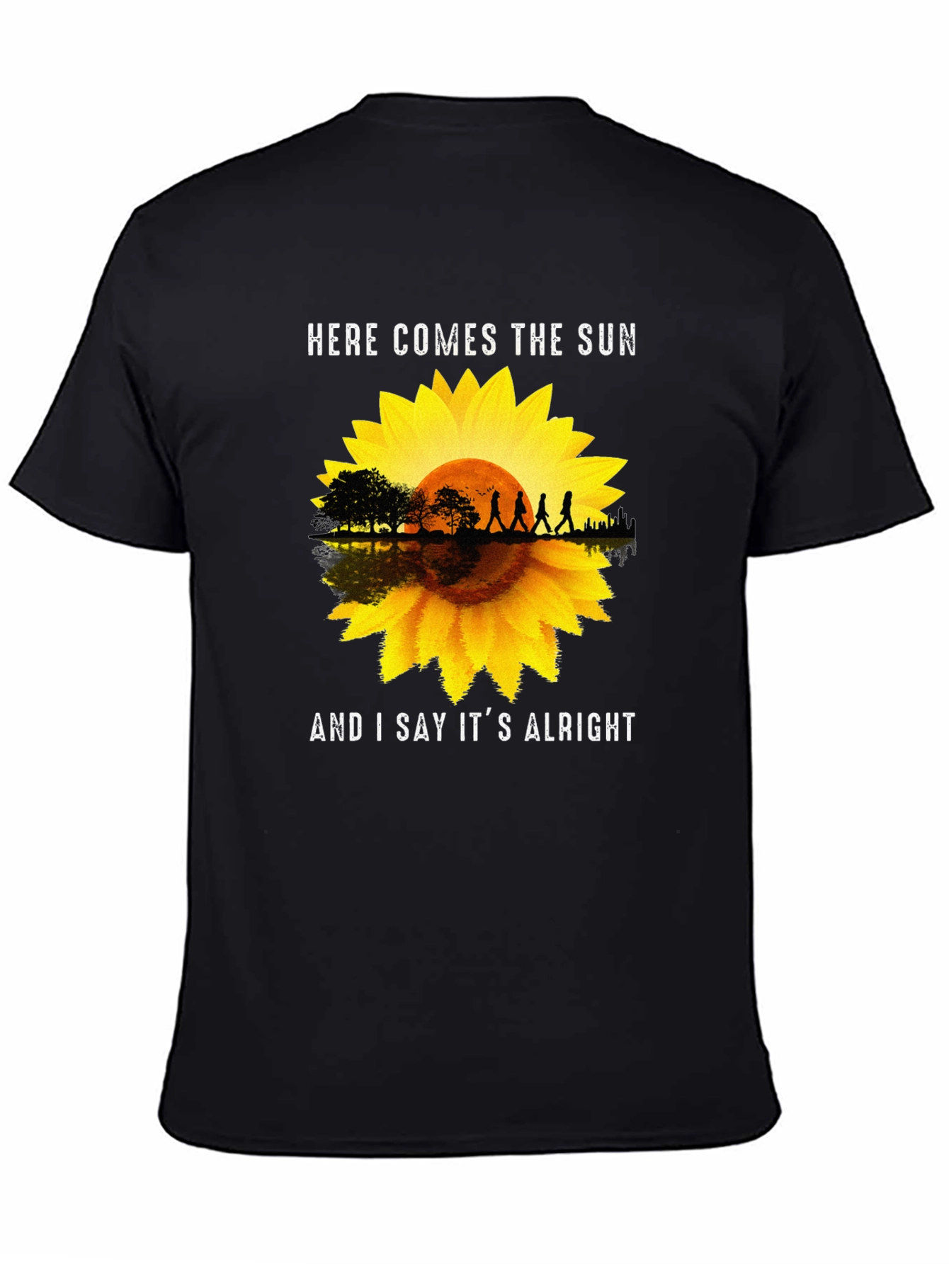 Here Comes The Sun Sunflower Graphic Tee