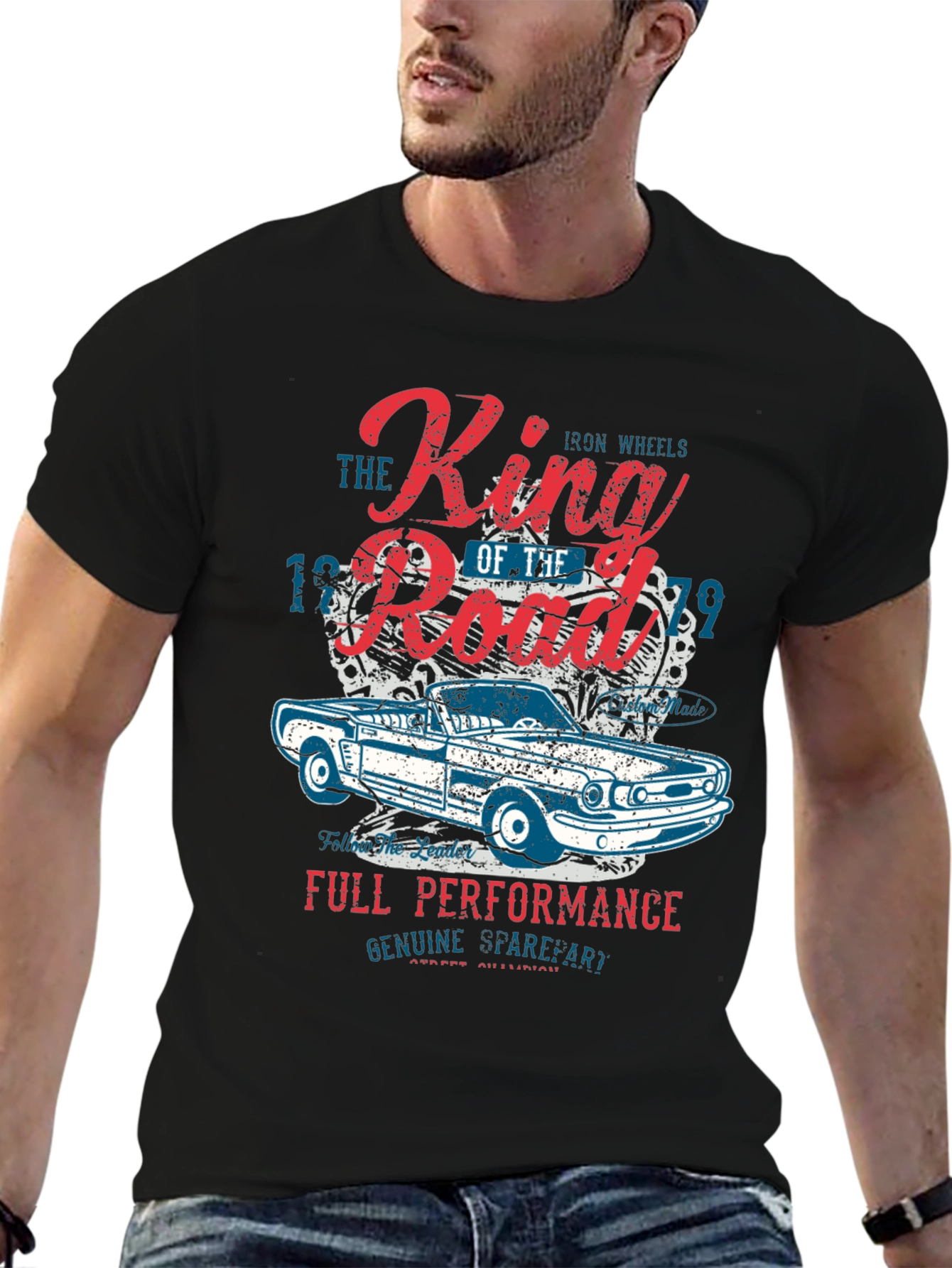 King of the Road Car Graphic Tee