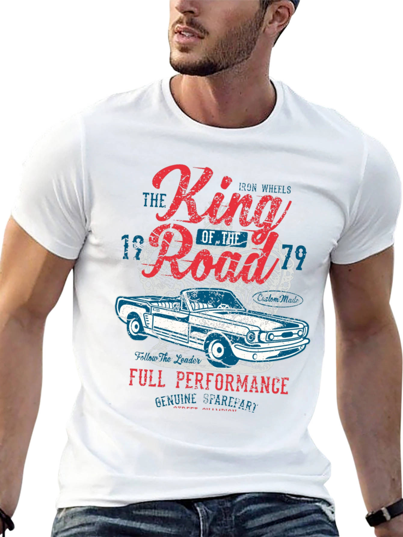 King of the Road Car Graphic Tee