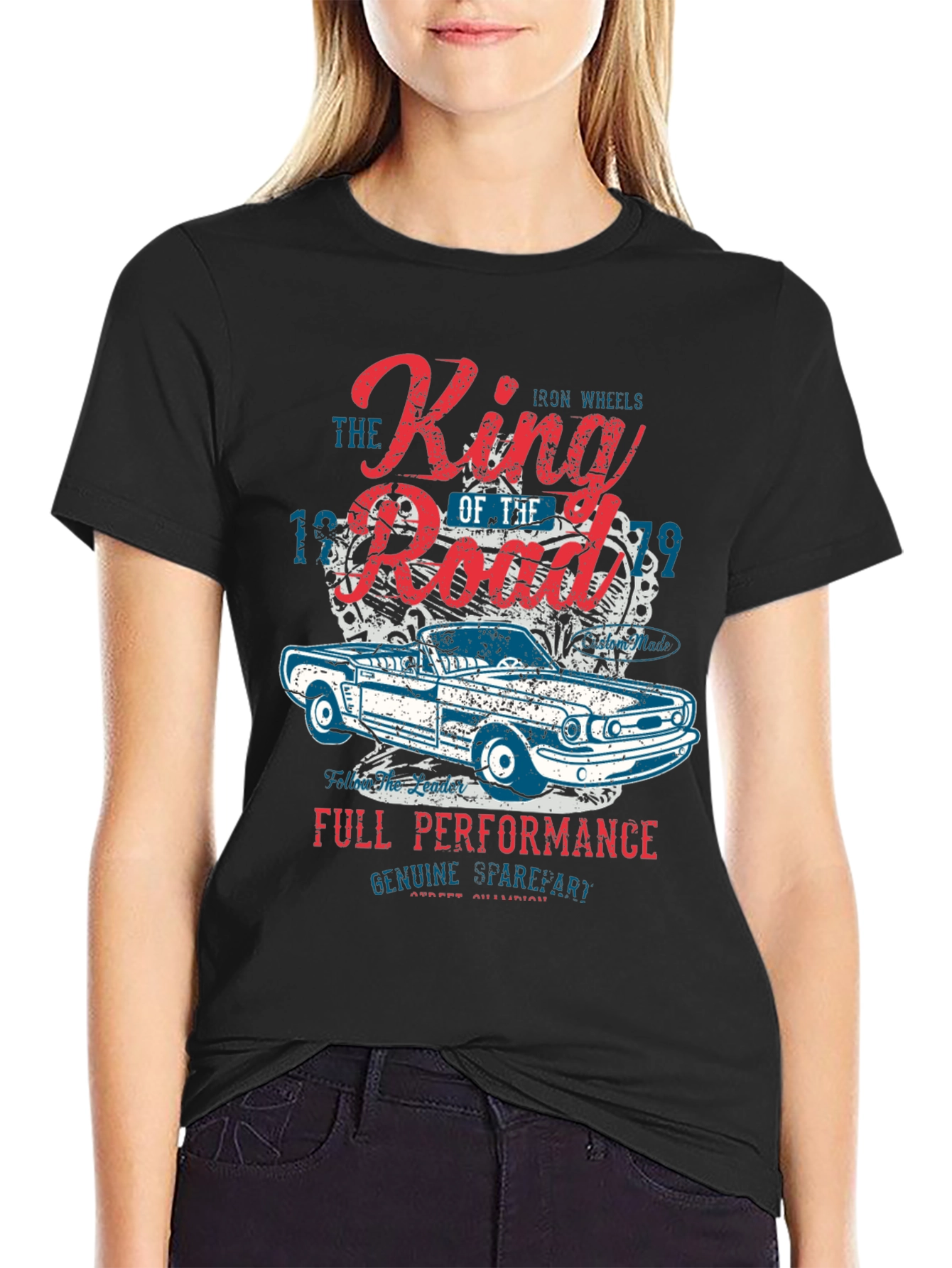 King of the Road Car Graphic Tee