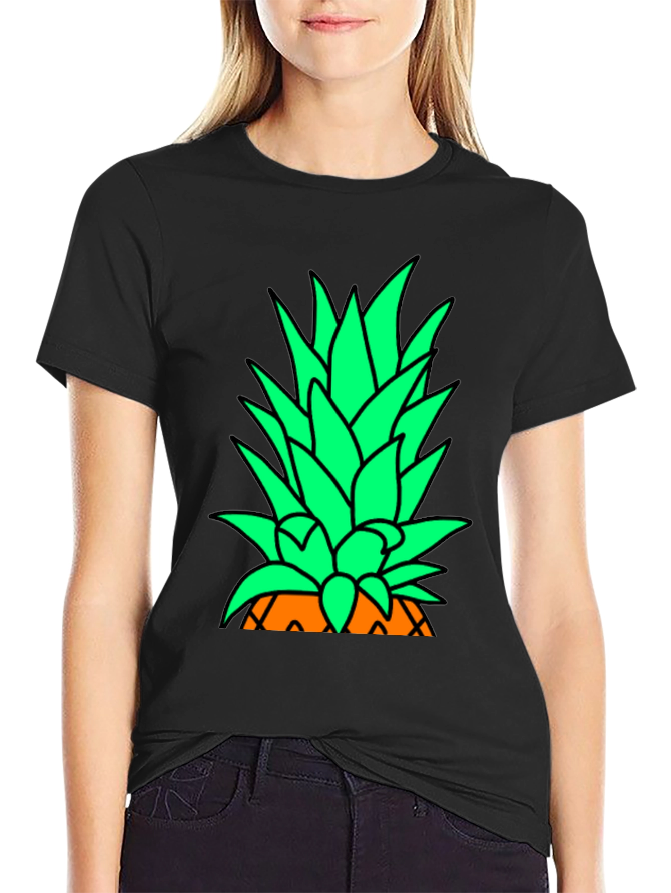 Pineapple Graphic Tee - Fun Summer Style