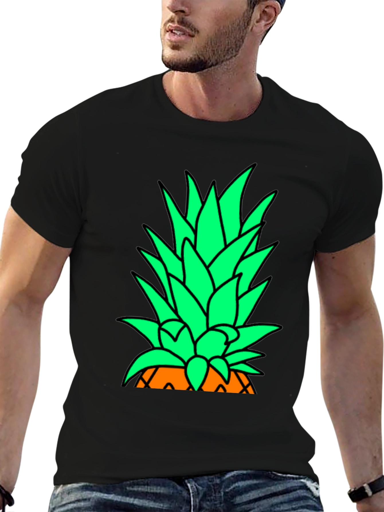 Pineapple Graphic Tee - Fun Summer Style