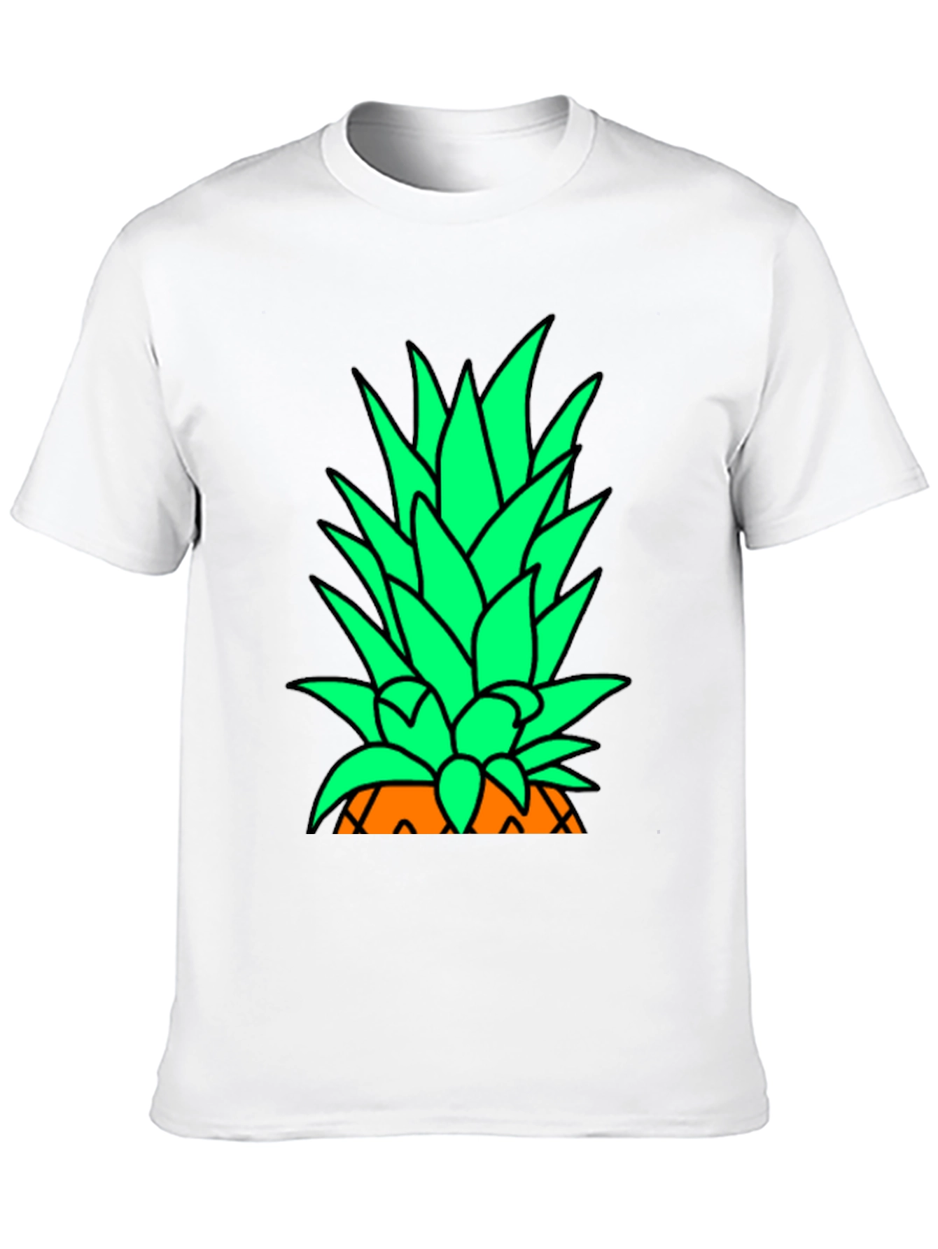 Pineapple Graphic Tee - Fun Summer Style