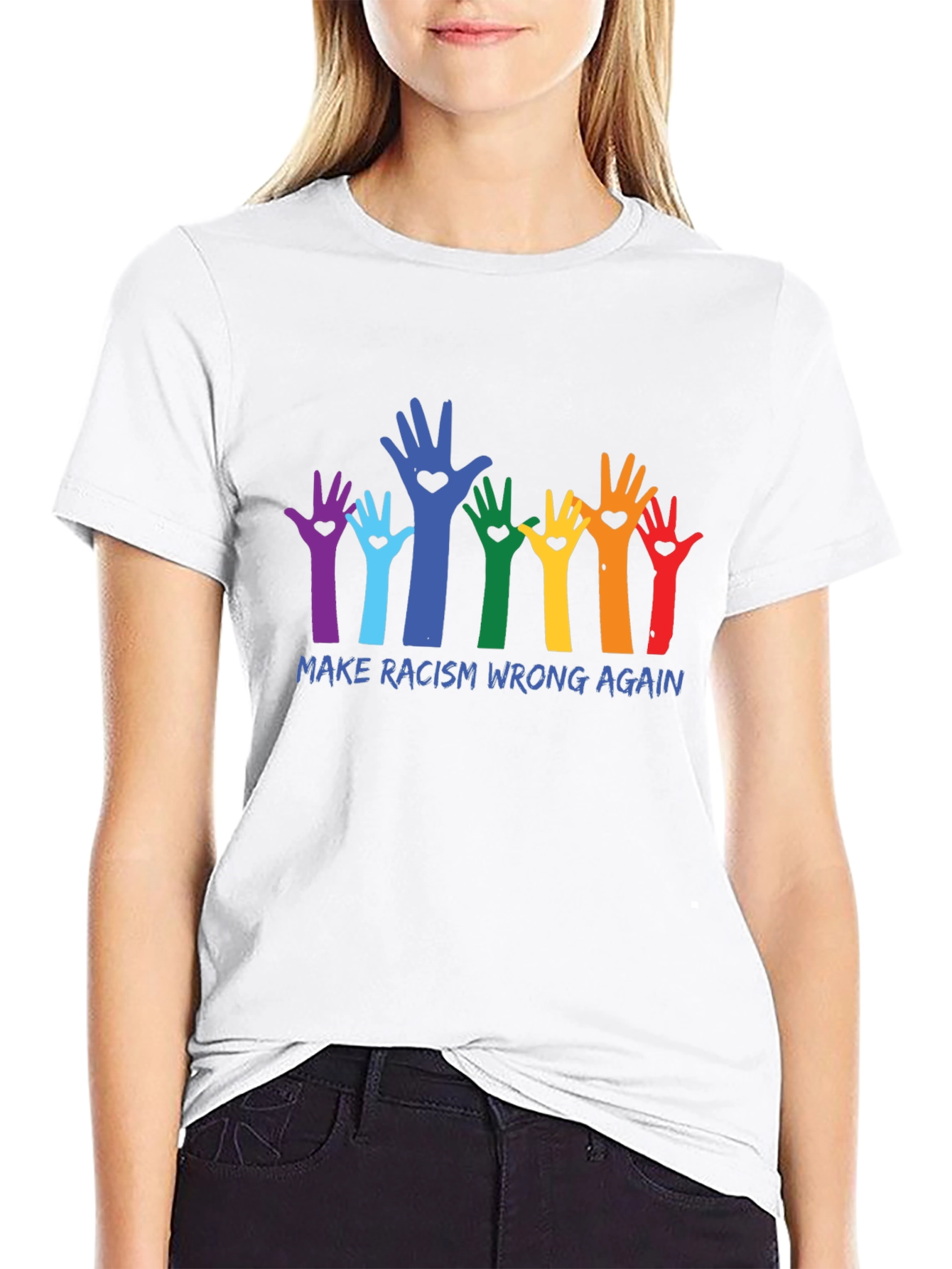 Equality T-Shirt - Make Racism Wrong Again