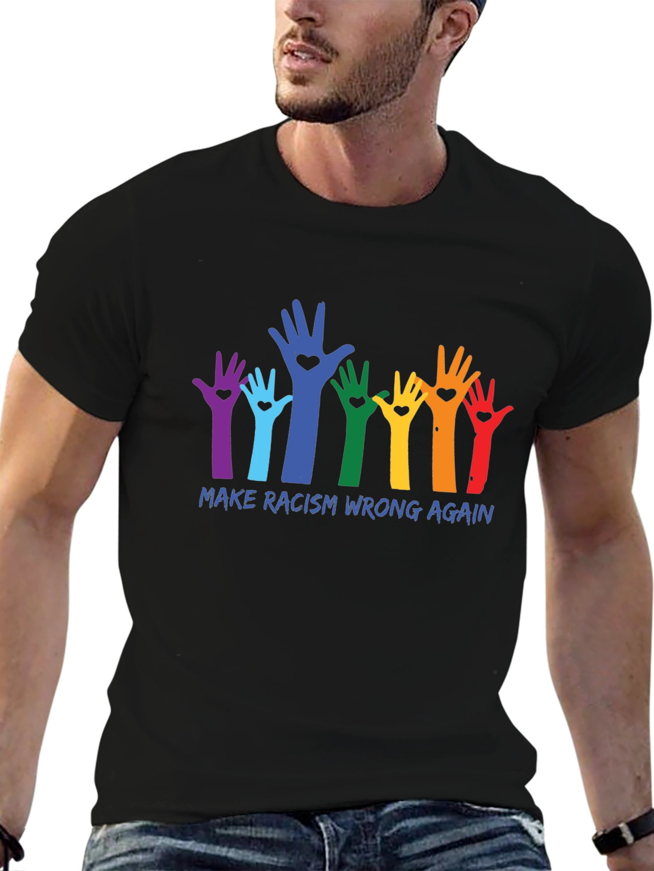 Equality T-Shirt - Make Racism Wrong Again