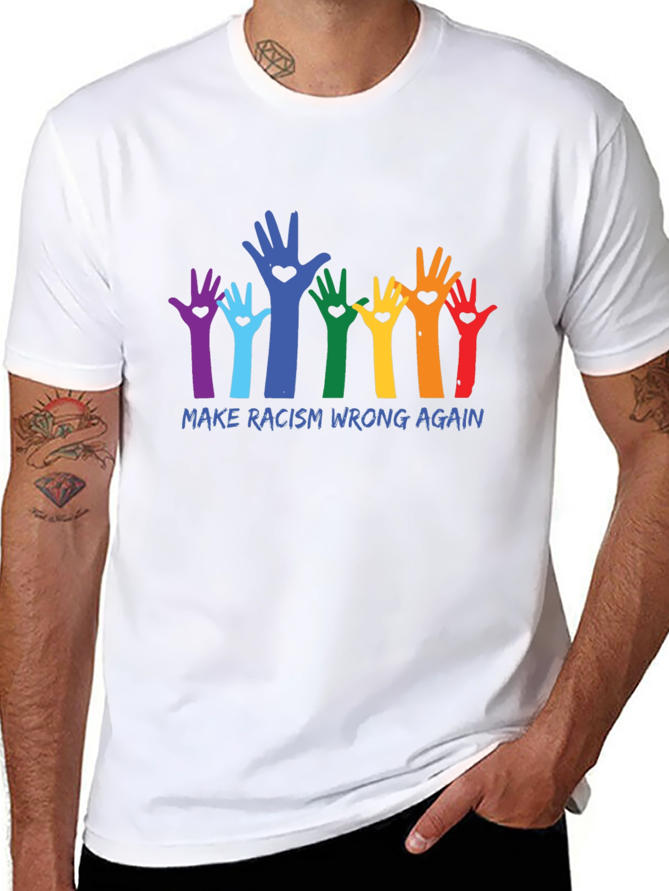 Equality T-Shirt - Make Racism Wrong Again