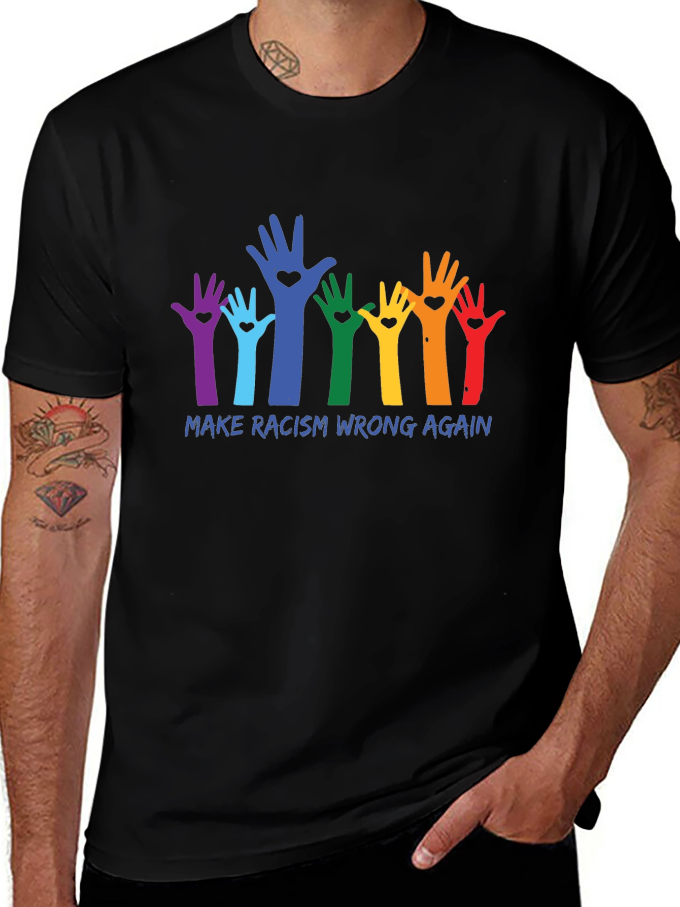 Equality T-Shirt - Make Racism Wrong Again