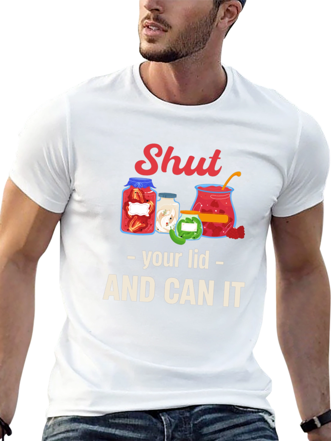 Shut Your Lid and Can It Graphic Tee