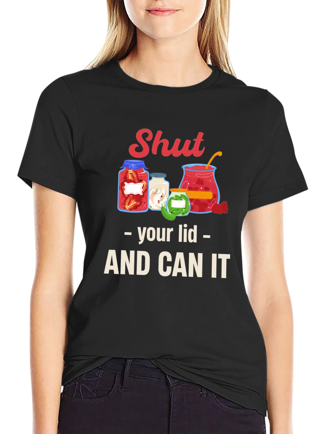 Shut Your Lid and Can It Graphic Tee