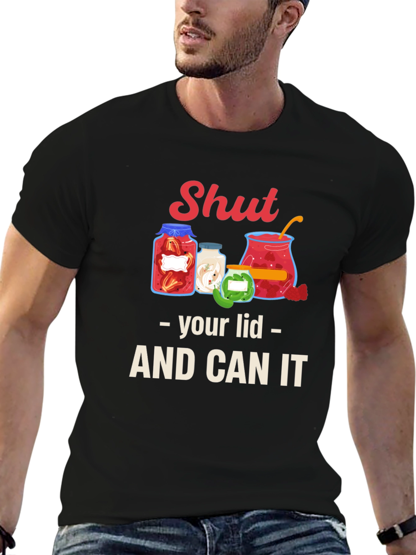 Shut Your Lid and Can It Graphic Tee
