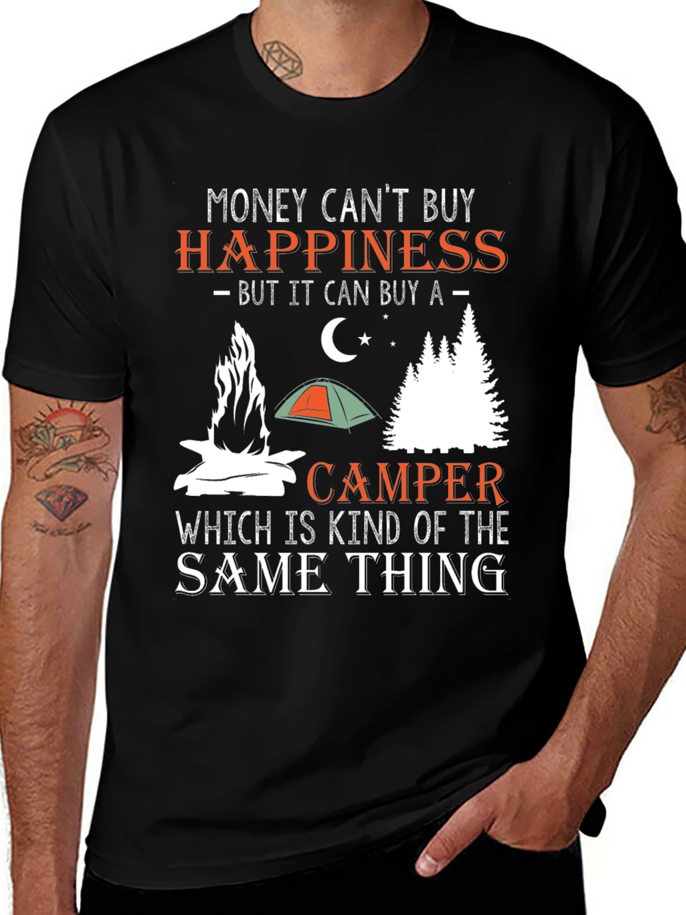 Camping Happiness T-Shirt