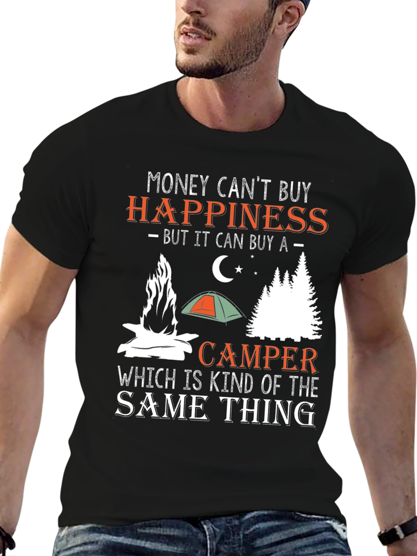 Camping Happiness T-Shirt