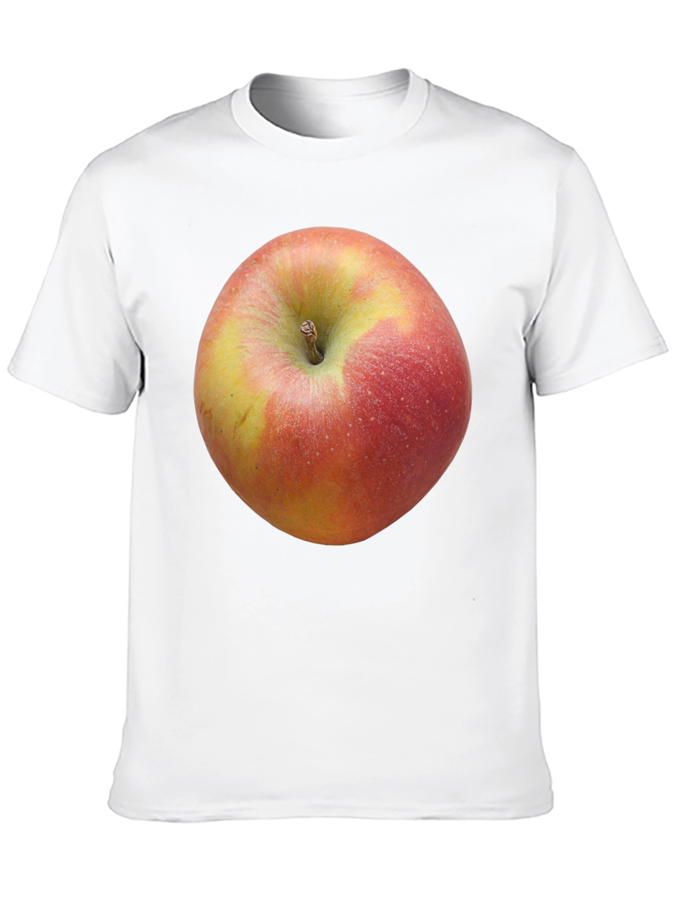 Apple Graphic T-Shirt - Fresh Fruit Design