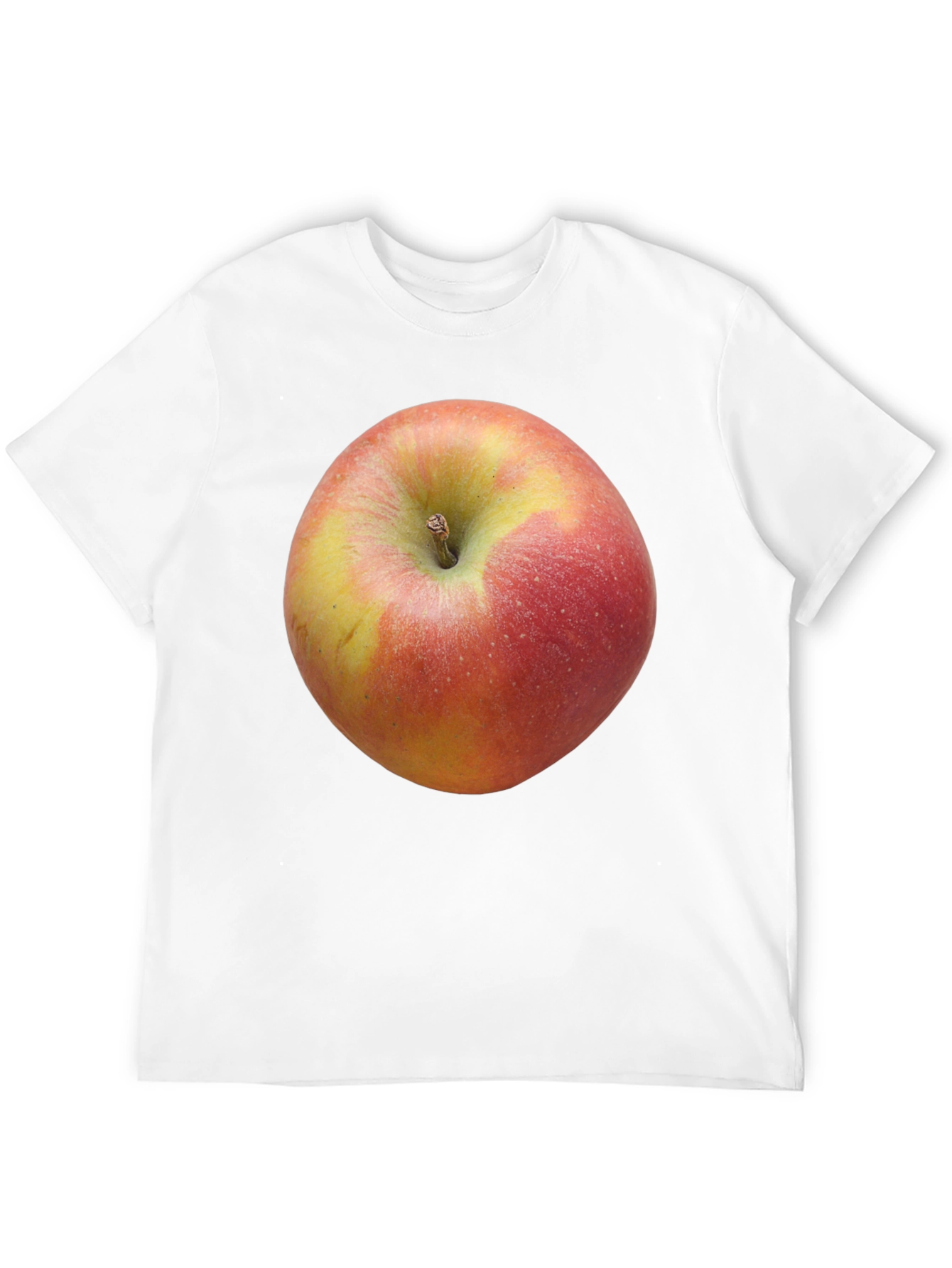 Apple Graphic T-Shirt - Fresh Fruit Design