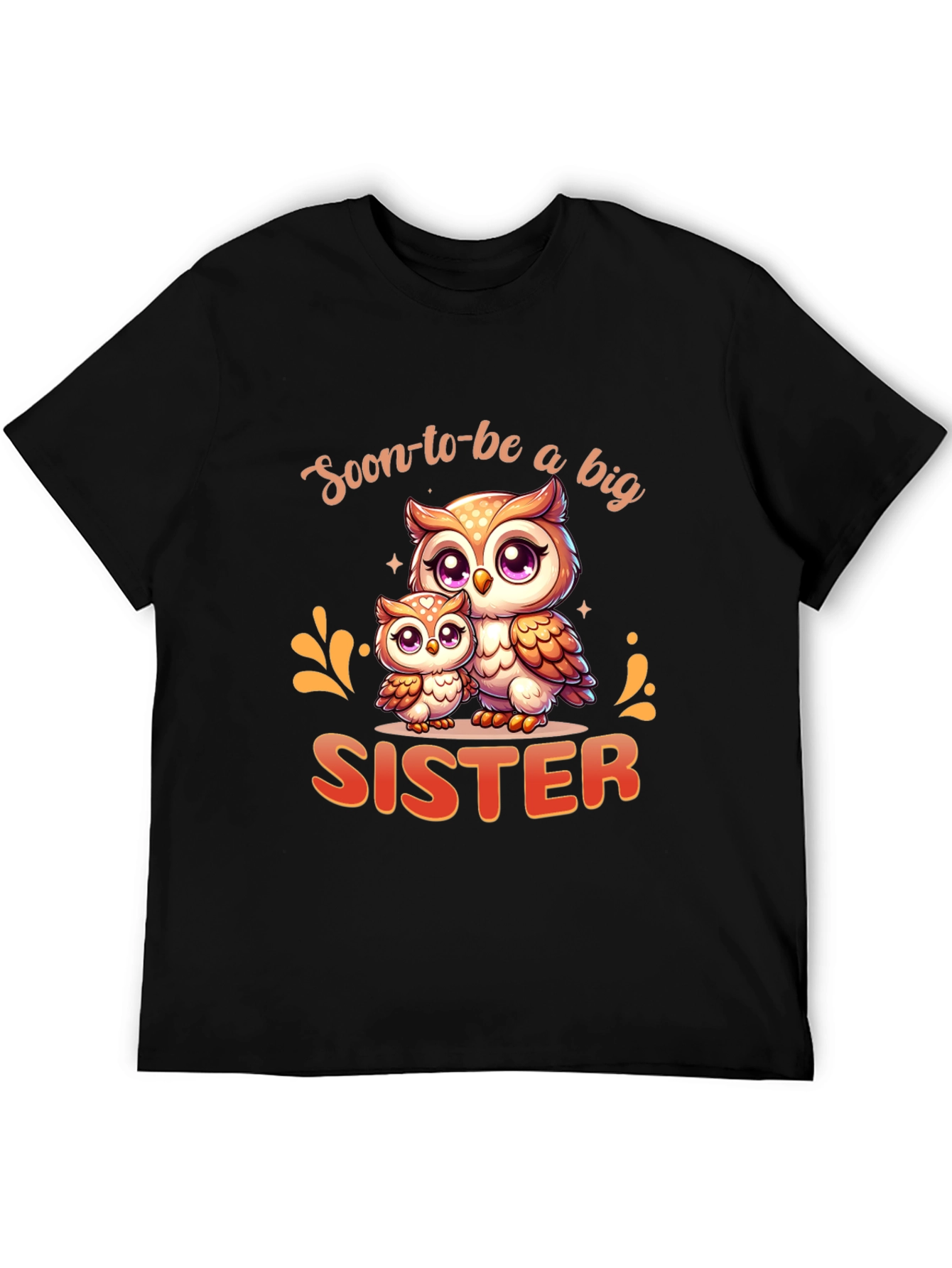 Soon-to-be Big Sister Owl T-Shirt