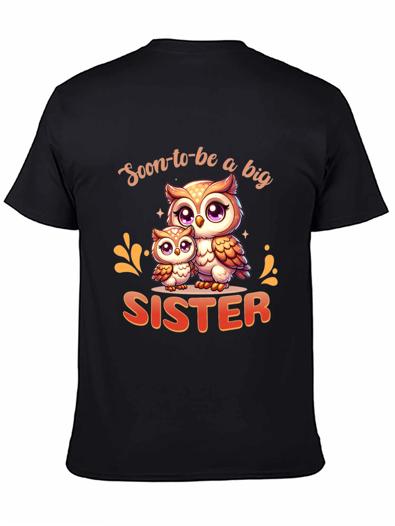 Soon-to-be Big Sister Owl T-Shirt