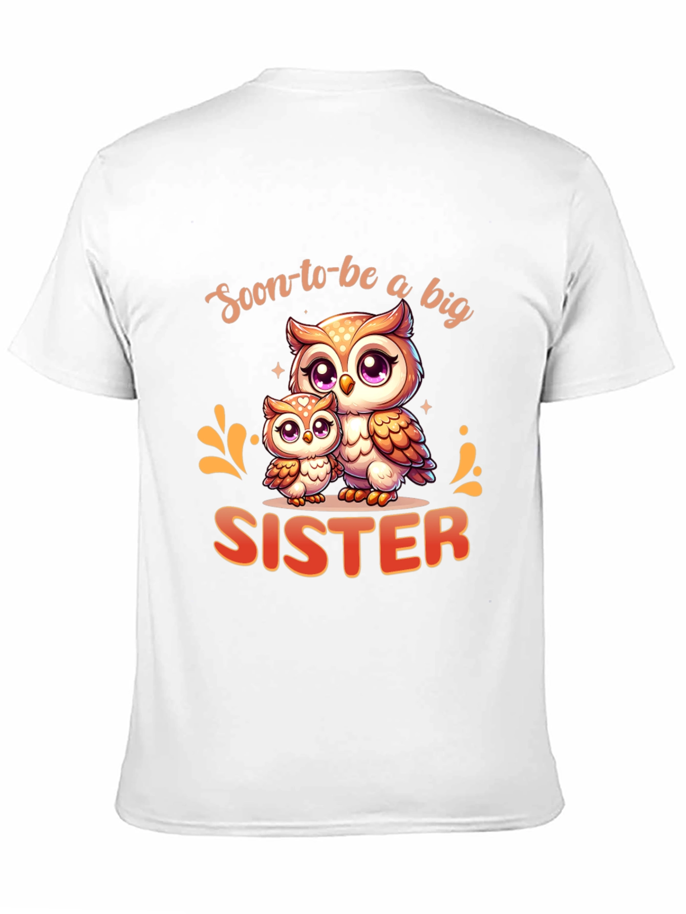 Soon-to-be Big Sister Owl T-Shirt
