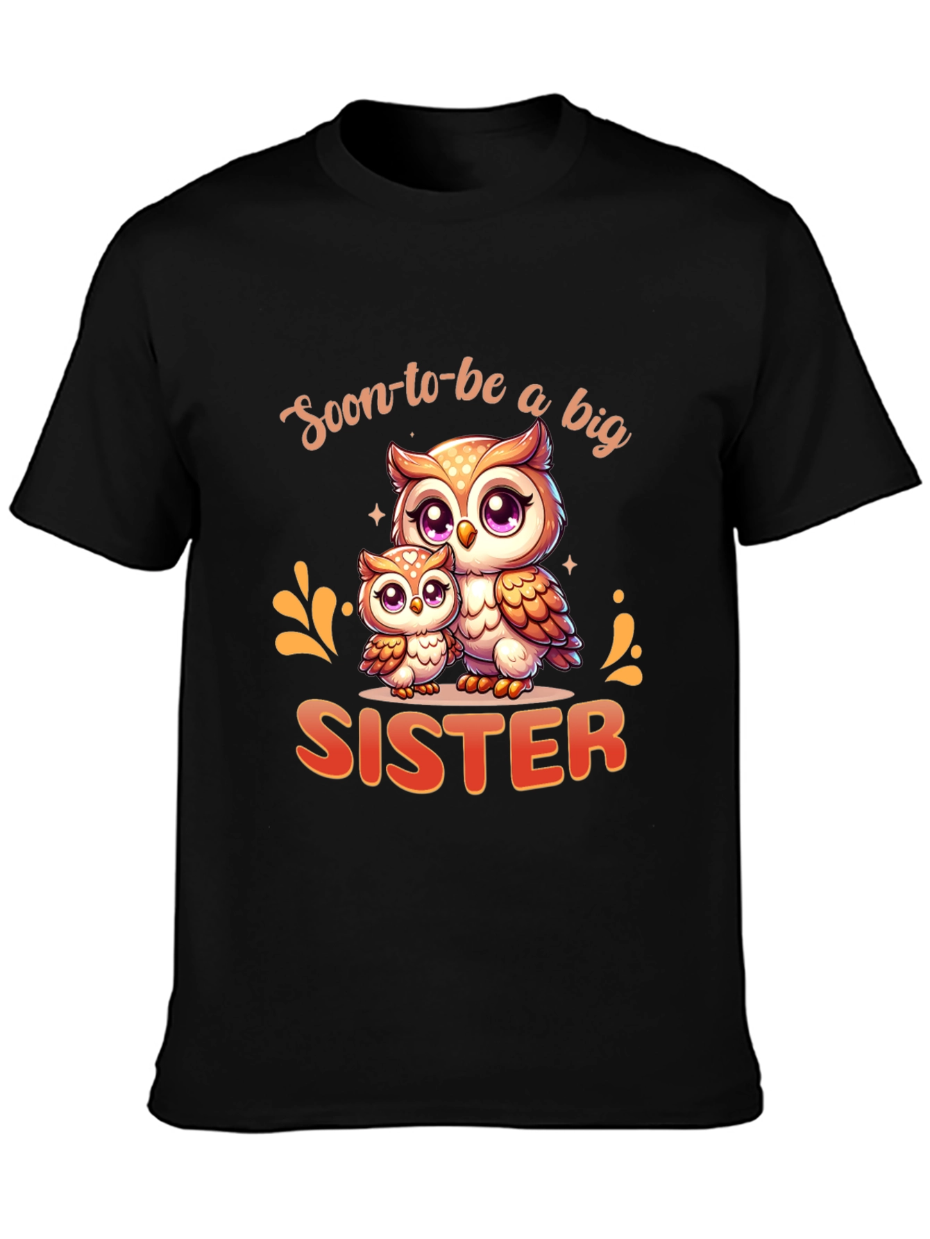 Soon-to-be Big Sister Owl T-Shirt