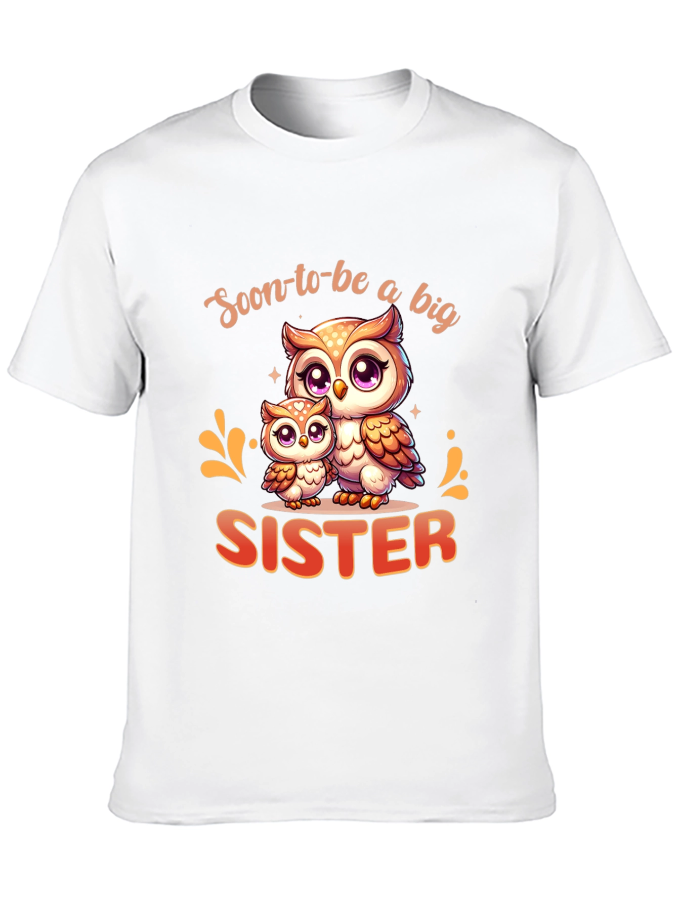 Soon-to-be Big Sister Owl T-Shirt