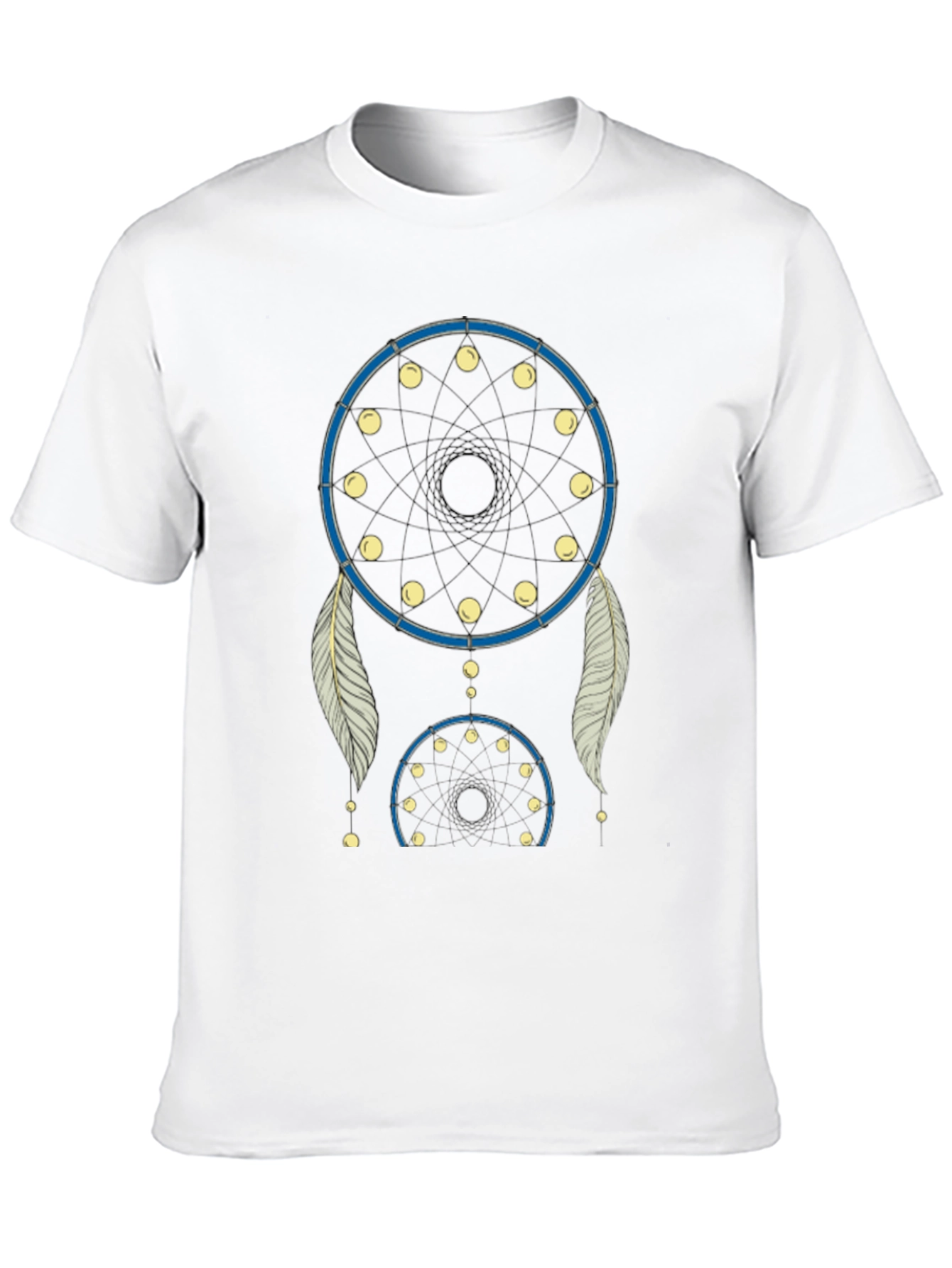 Dream Catcher Graphic Tee - Black Cotton T-Shirt