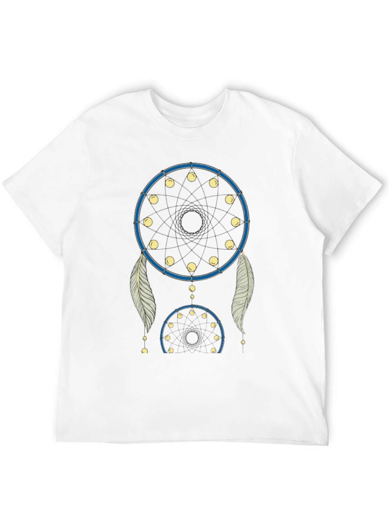 Dream Catcher Graphic Tee - Black Cotton T-Shirt