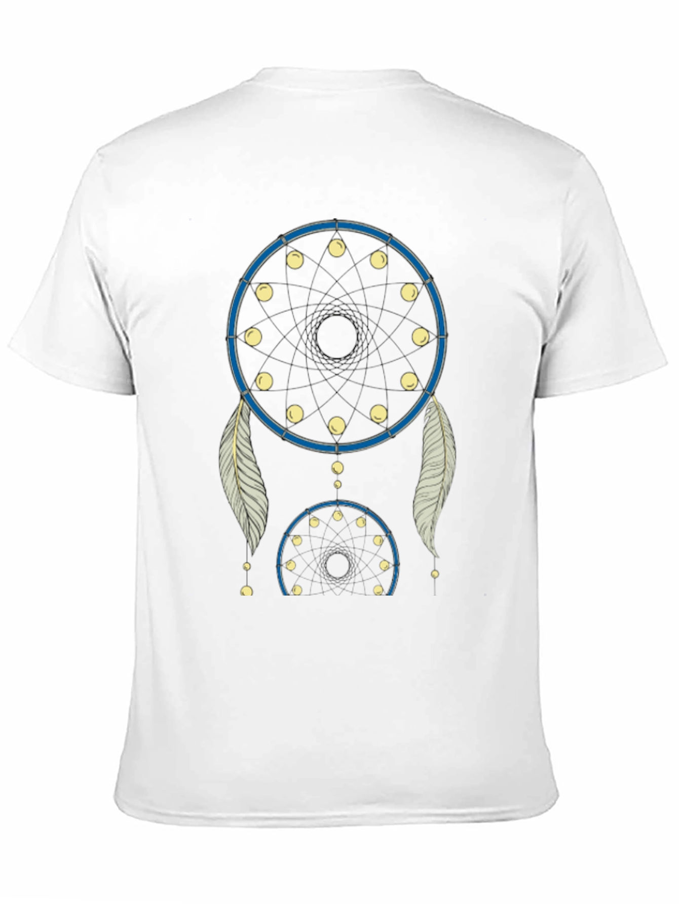 Dream Catcher Graphic Tee - Black Cotton T-Shirt
