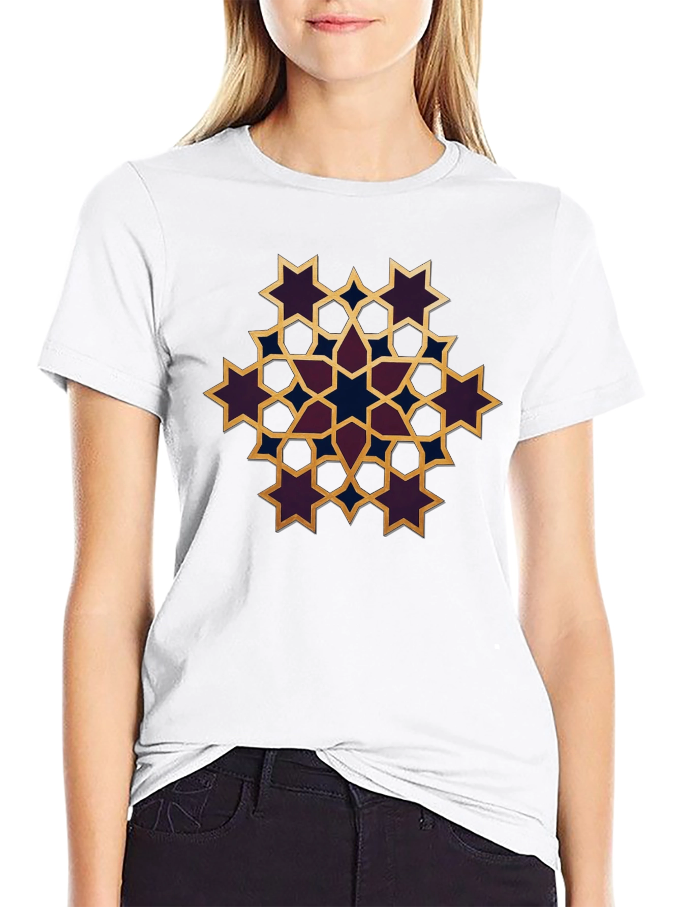 Geometric Star T-Shirt