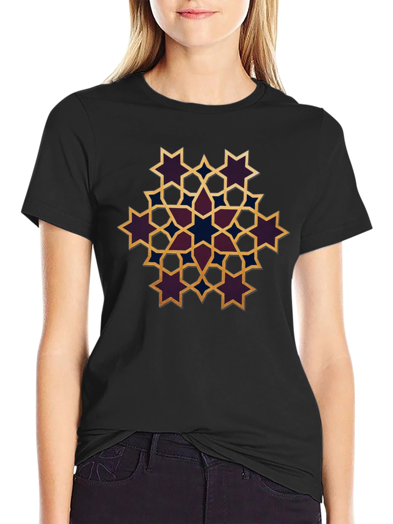 Geometric Star T-Shirt