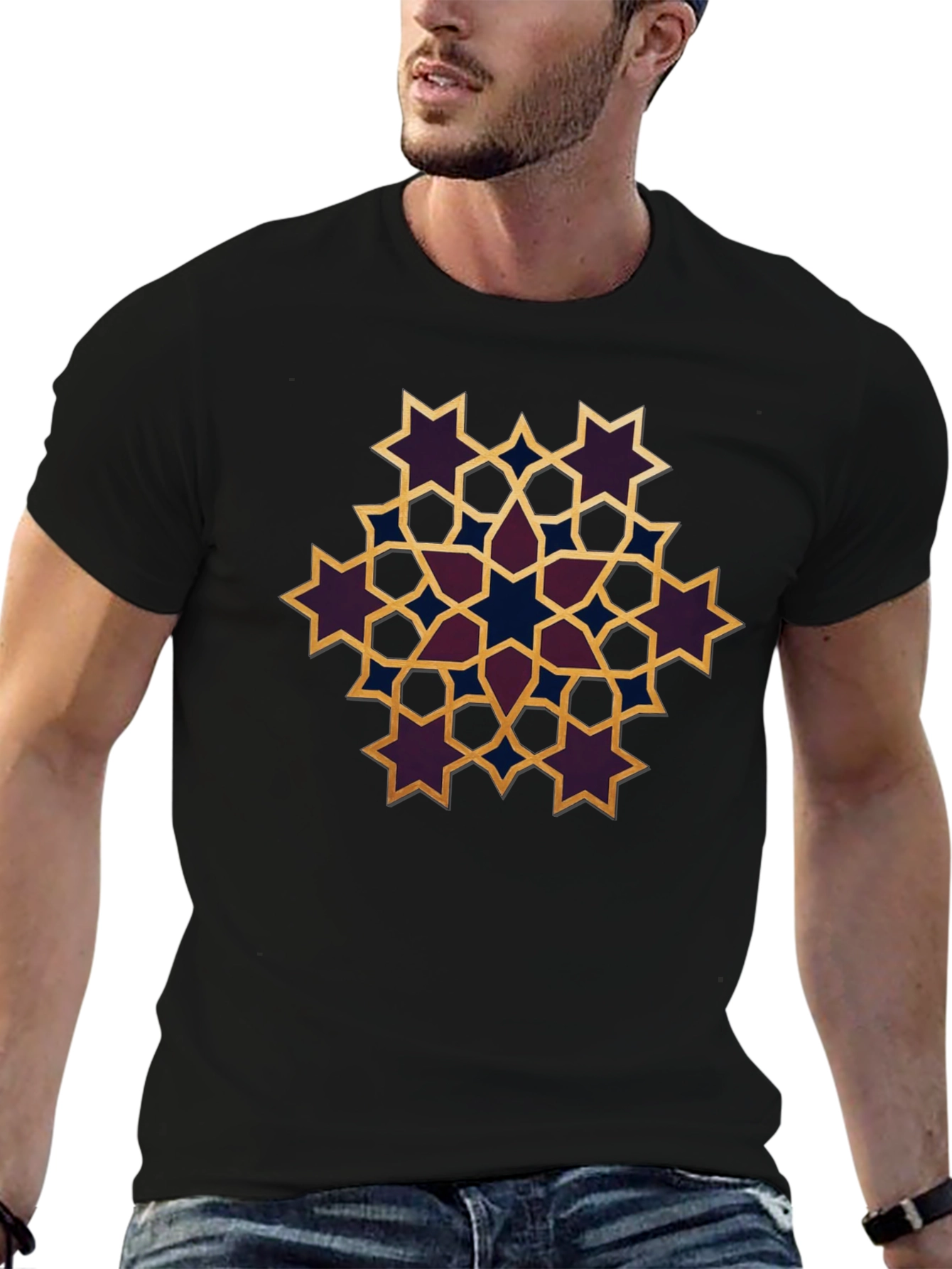 Geometric Star T-Shirt