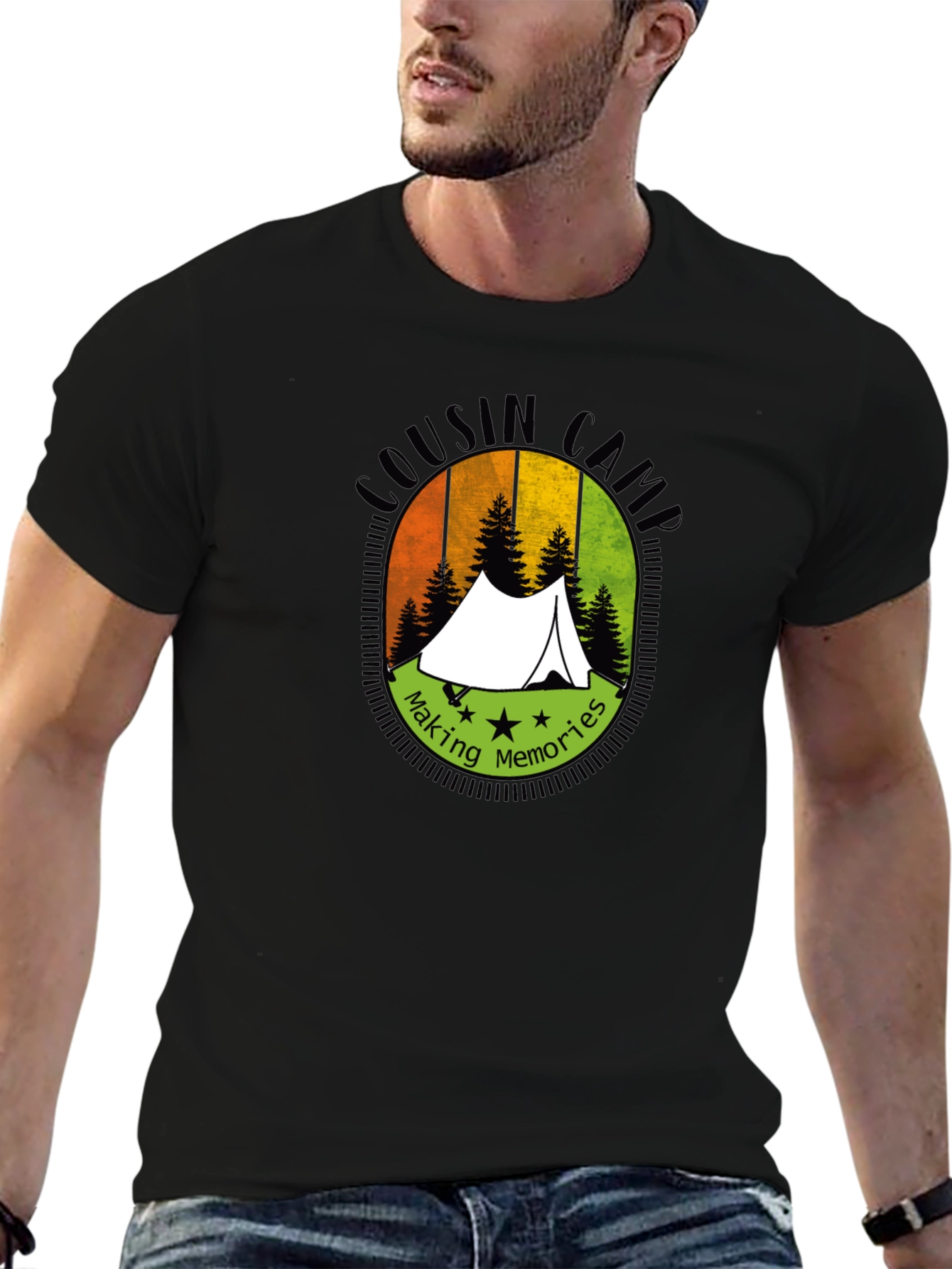 Cousin Camp Making Memories Graphic Tee