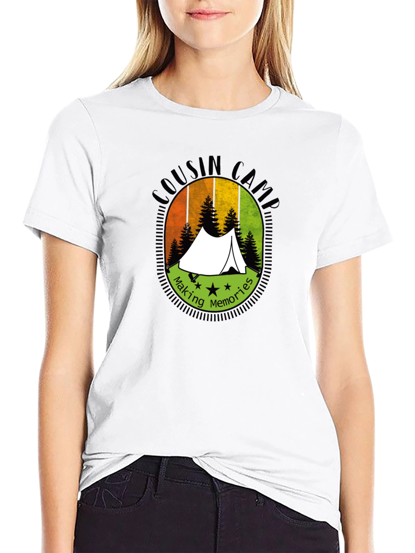 Cousin Camp Making Memories Graphic Tee