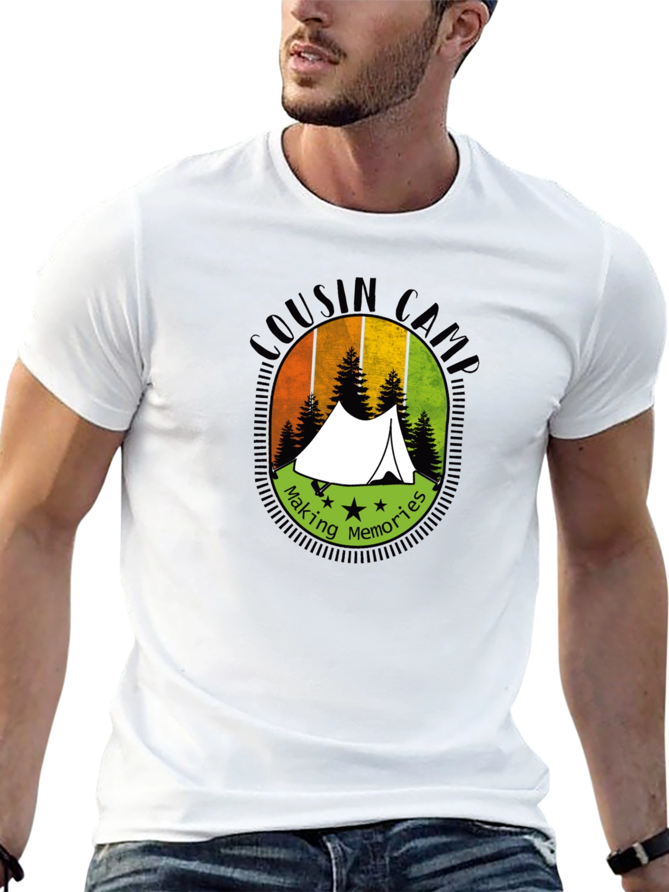 Cousin Camp Making Memories Graphic Tee