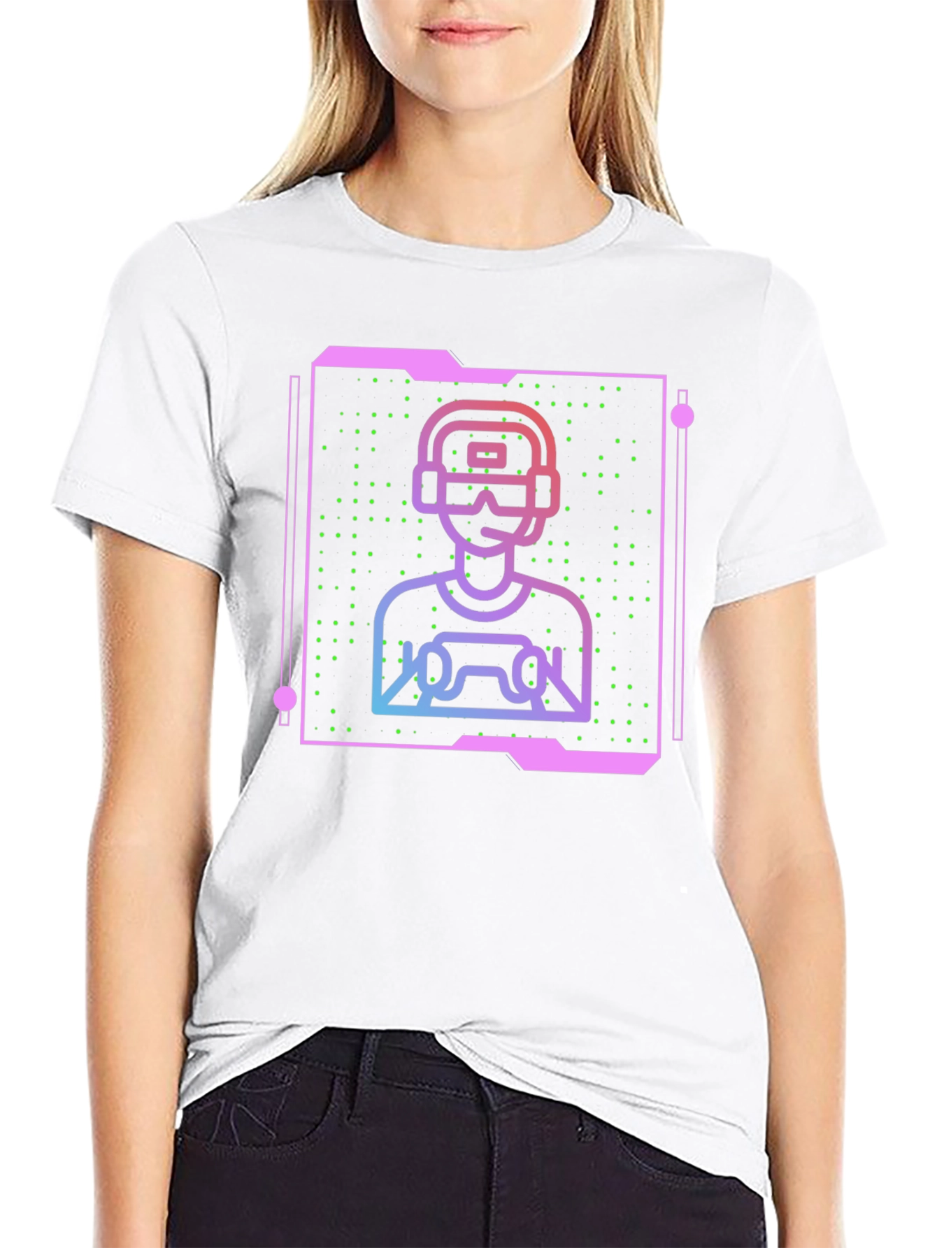 Gamer Graphic Tee - VR Controller Design