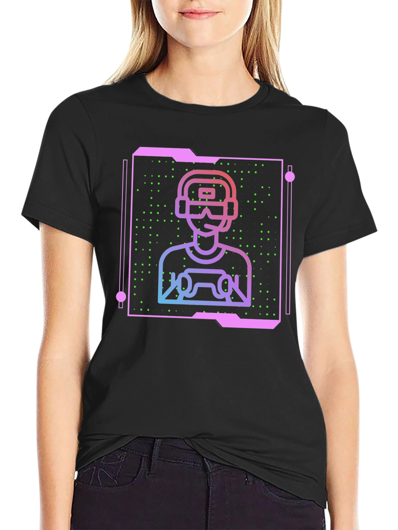 Gamer Graphic Tee - VR Controller Design