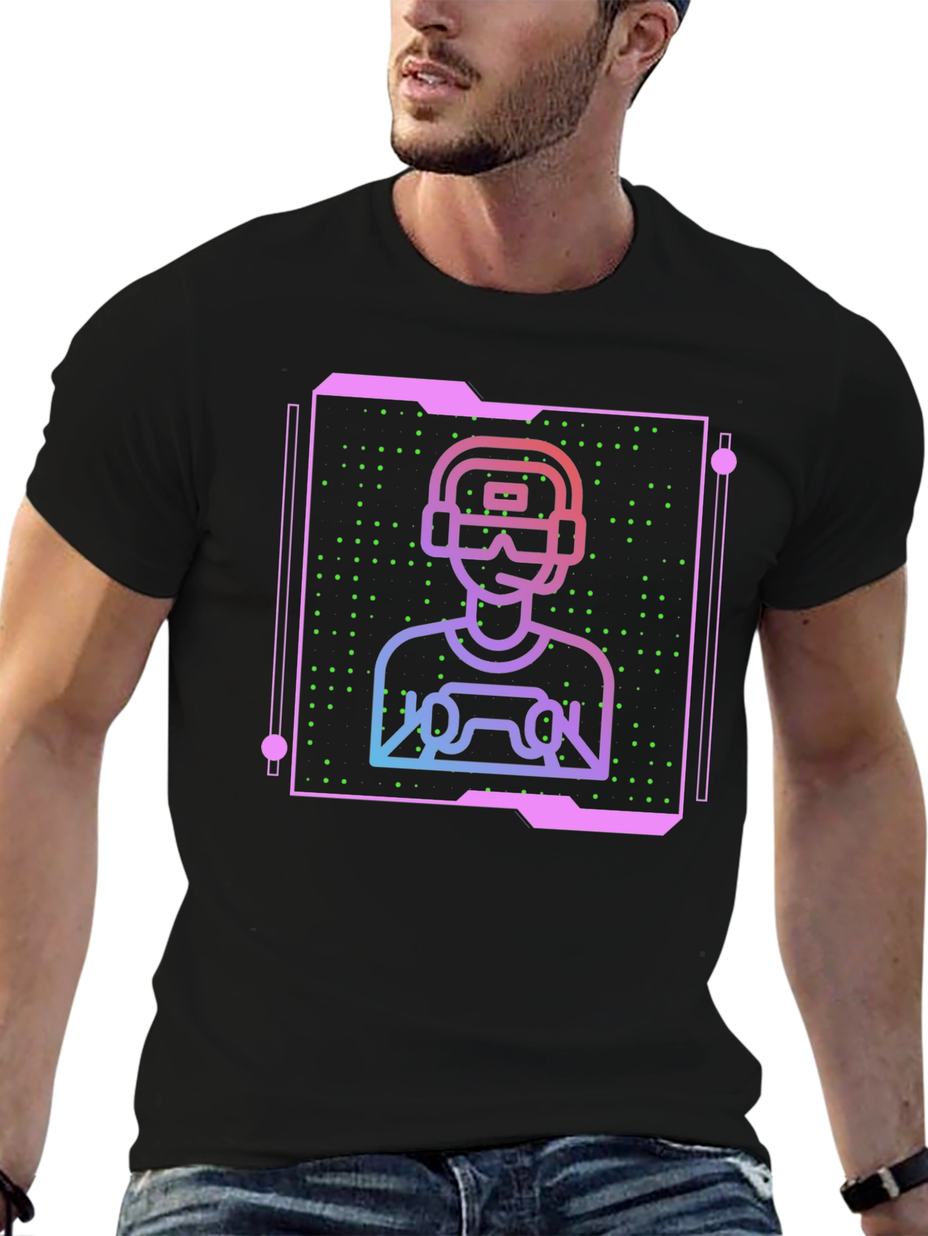 Gamer Graphic Tee - VR Controller Design